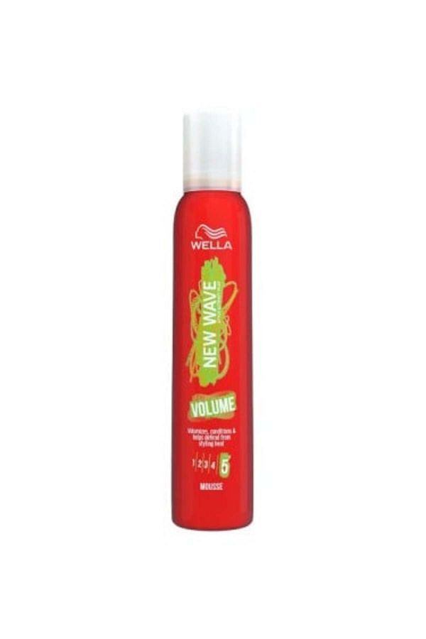 Wella-New Wave Mousse Boost It 200ml No 5 (59286) --- ويلا نيو رغوة مكثفة 200 مل رقم 5 1