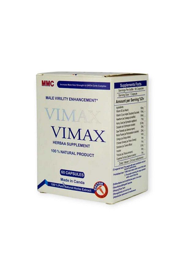 VİMAX-Vimax Herbal Supplement 60 Capsules 1
