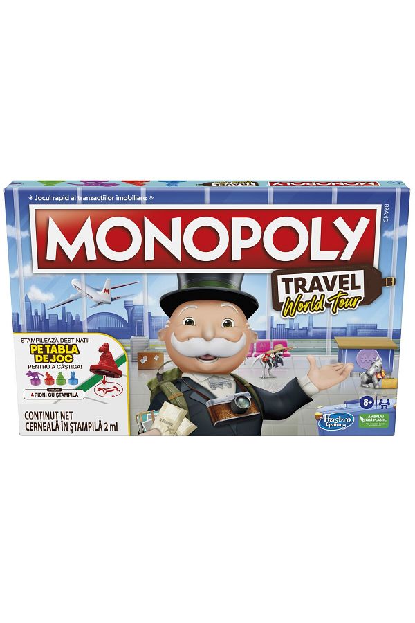 Monopoly-MONOPOLY GAME TRAVELS AROUND THE WORLD 1