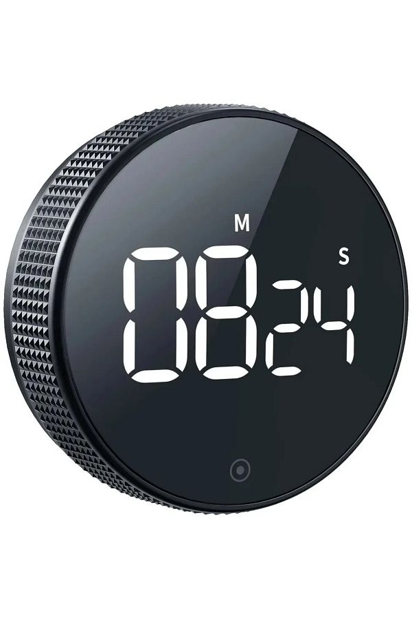 Choice-Black Kitchen Timer Digital Countdown Magnetic Egg Timer For Cooking With Constant Light Function Fo 1