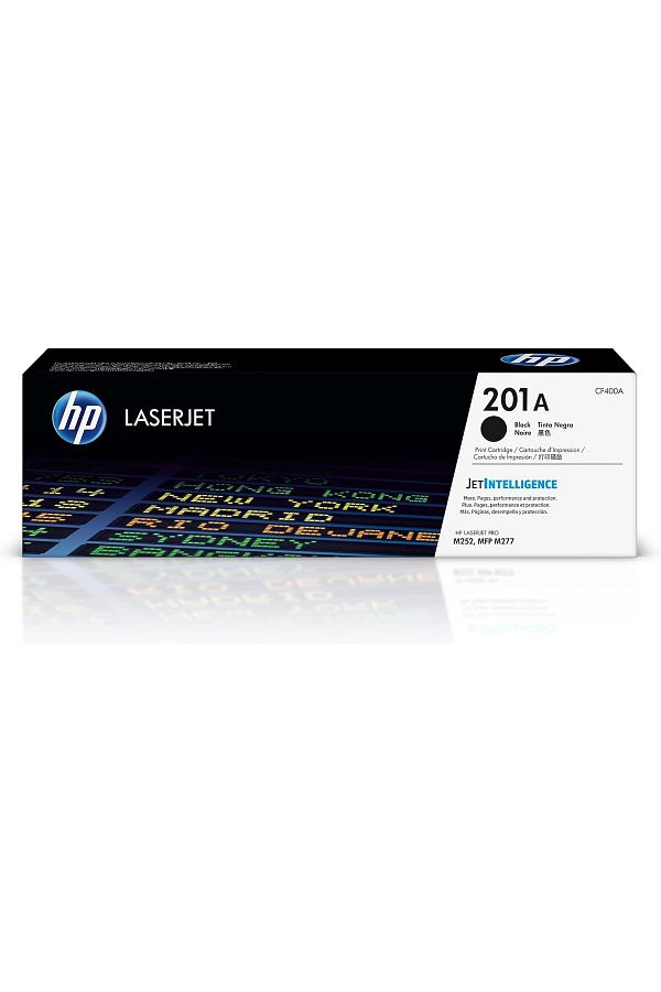 HP-HP LaserJet Original Black Ink Cartridge 201A - CF400A 1