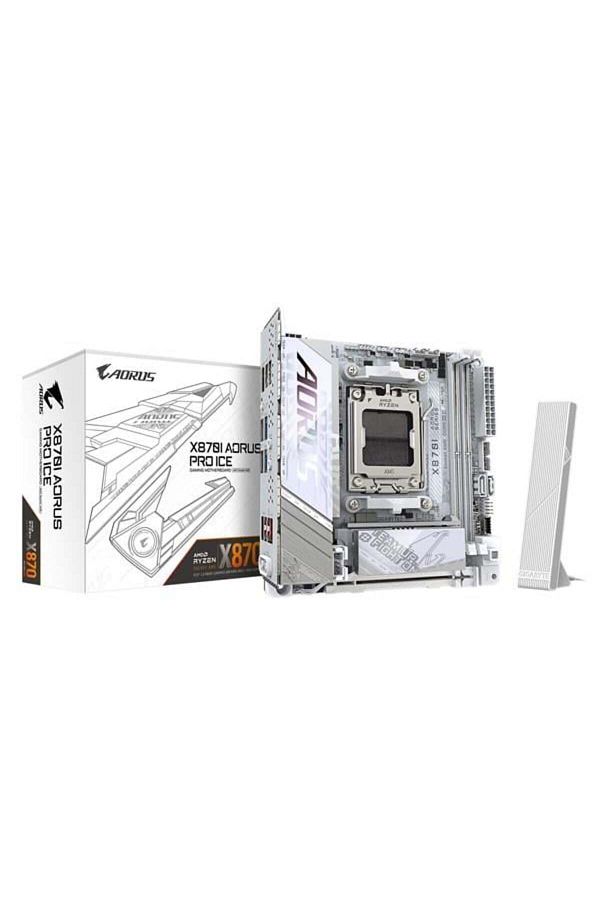 Gigabyte-X870I Aorus Pro Ice Wifi7 Ddr5 Hdmi-Dp Usbc Pcie 5.0 Am5 Mitx 1