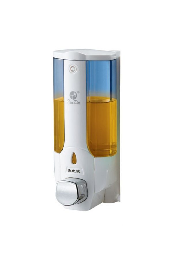 Xinda-Zyq138b Dispenser pentru săpun lichid și șampon alb 380 ml 1