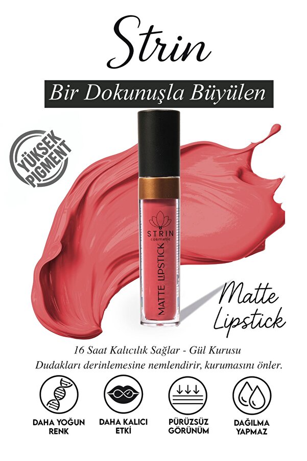 strin cosmetic-Long Lasting Liquid Matte Lipstick - 8 ml 004 1