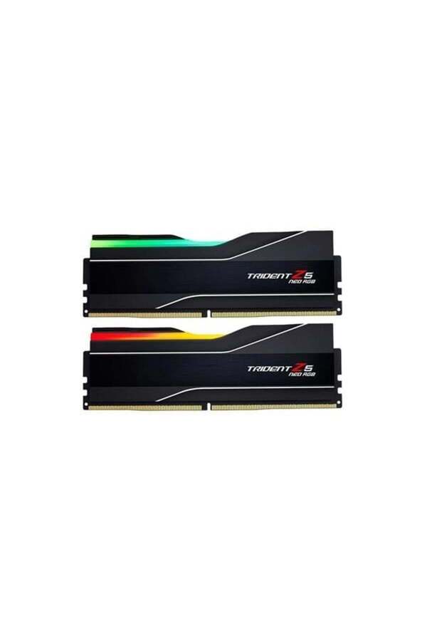 Arey-GSKILL 32GB (2X 16GB) DDR5 8000MHZ CL38 RGB DUAL KIT PC RAM TRIDENT Z5 NEO F5-8000J3848H16GX2-TZ5NR 1