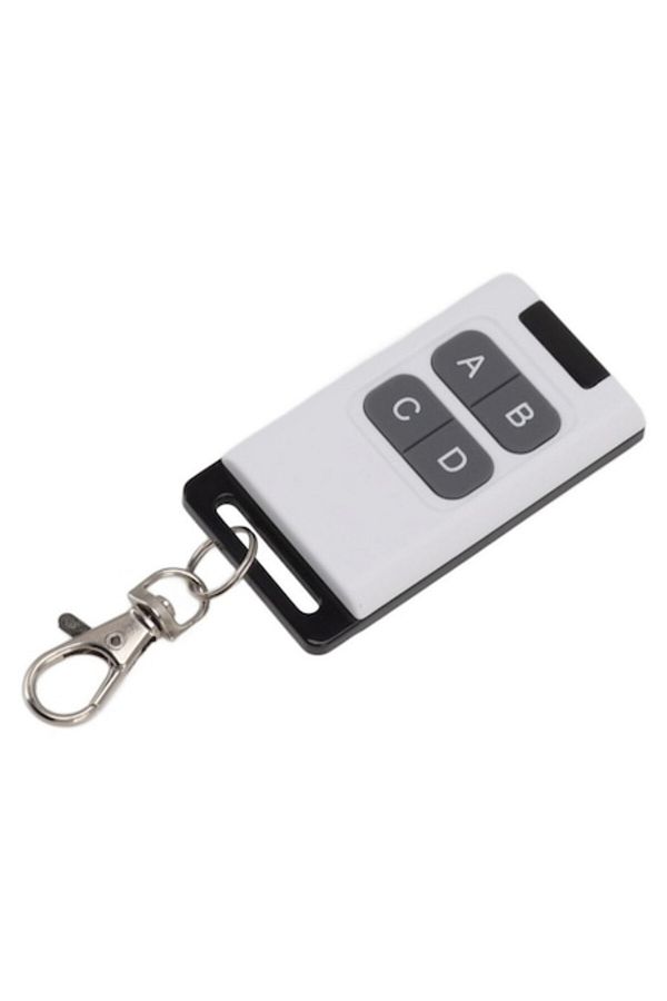 MBong-Universal Remote Control for Gates and Barriers with 4 Buttons, Mbong®, 300-915Mhz, White 1