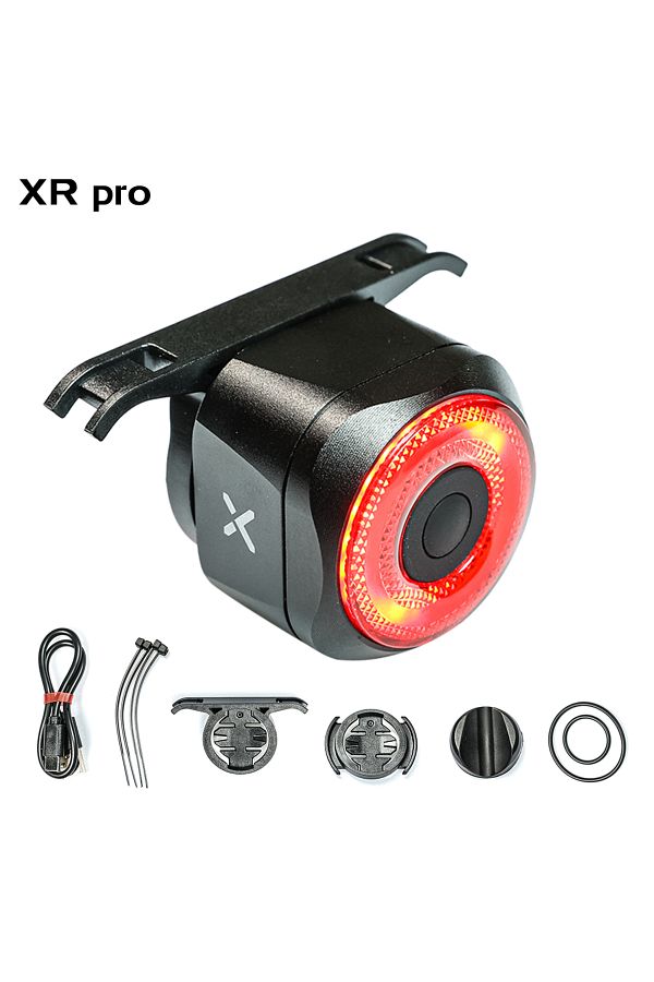 XOSS-XR pro Choice XOSS XR Pro Taillight XRpro Team Sync Auto Brake Sensing Bicycle Rear Lamp Light LED R 1
