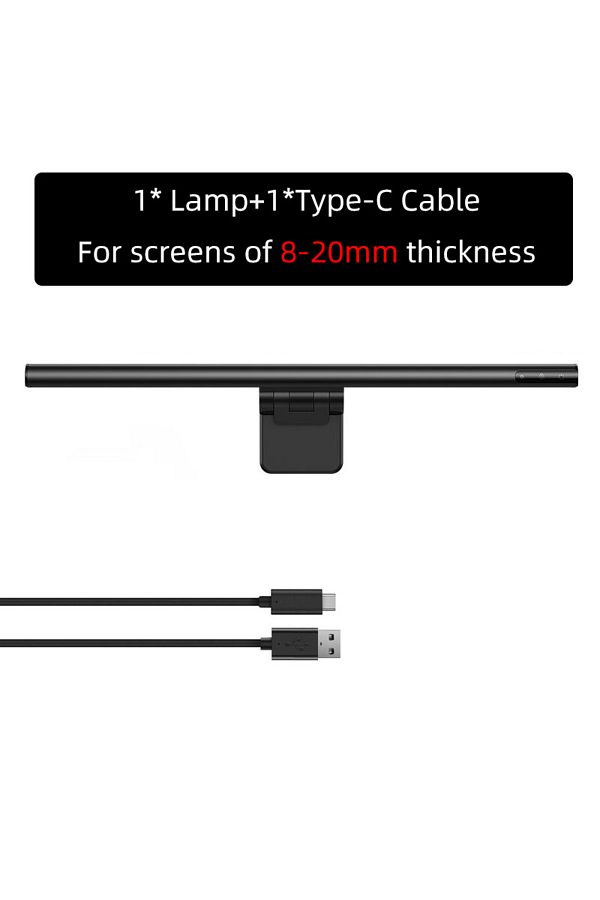 Baseus-0-5W No Adapter Baseus LED Desk Lamp Screen Light PC Computer Laptop Hanging LED Bar Light Table Lam 1