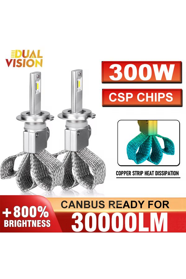 Choice-H7 H4 H11 Led Canbus Headlight High Power Csp Thick Copper Strip H1 H8 9005 Hb3 9006 Hb4 9012 Hir2 T 1