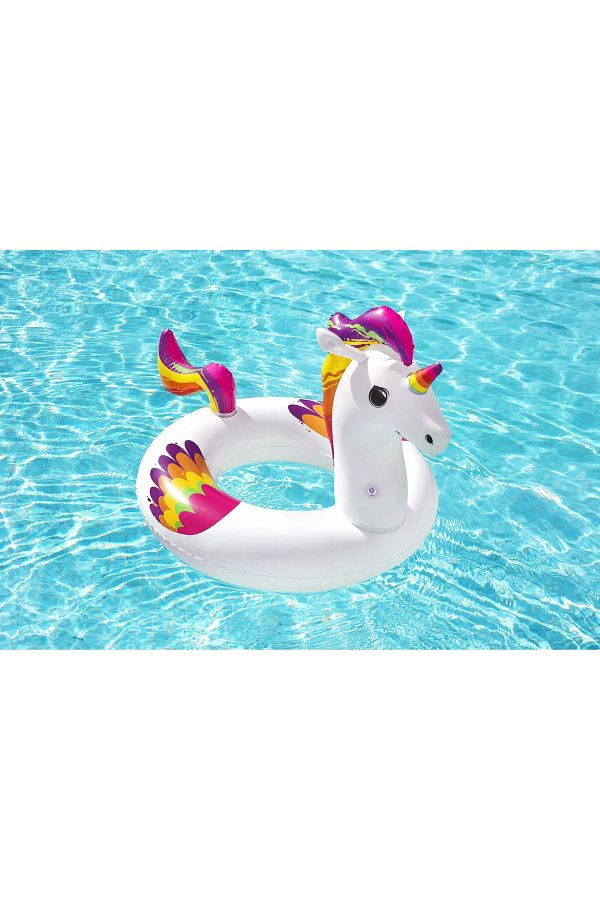 BESTWAY-Inflatable Unicorn Swim Ring Pool Float 1