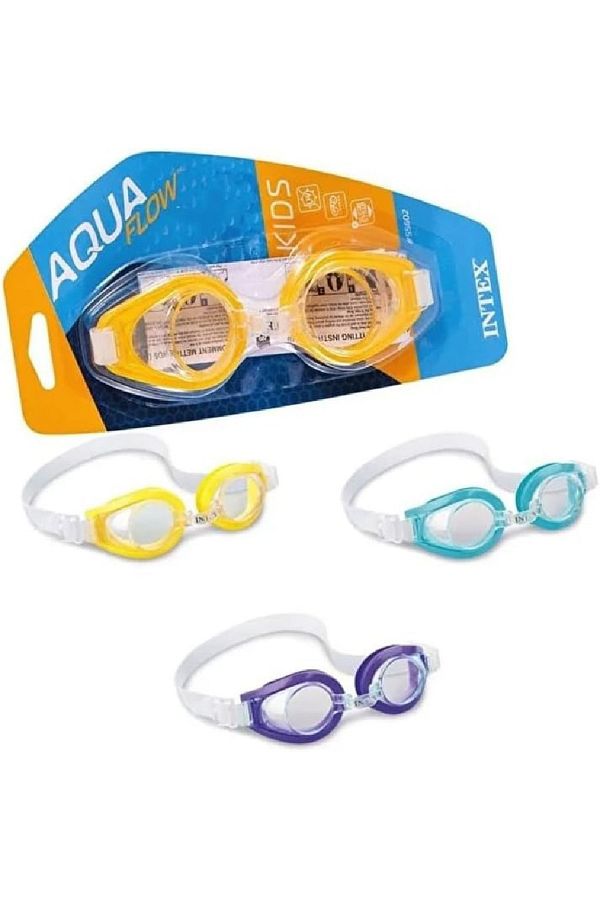Intex-Kids Swim Goggles - Multi Color (Random Selection) 1