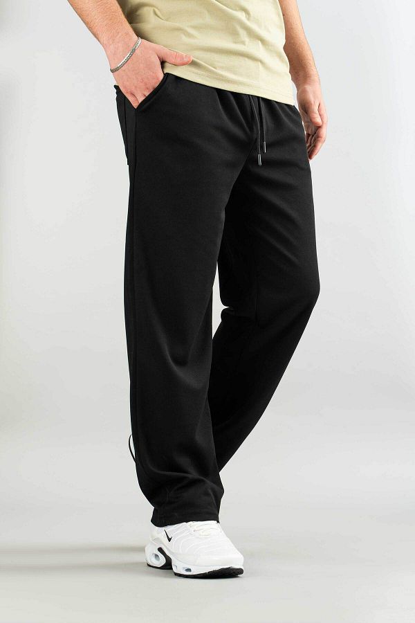 bombe-Men's Jogger Comfortable Fit Bagy Pants Fabric Belted Drawstring Lycra Fabric Canvas Blend Pants 1