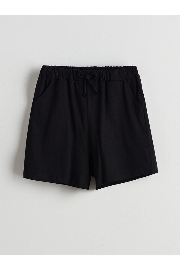 LC Waikiki-Girl's Shorts with Elastic Waist 1