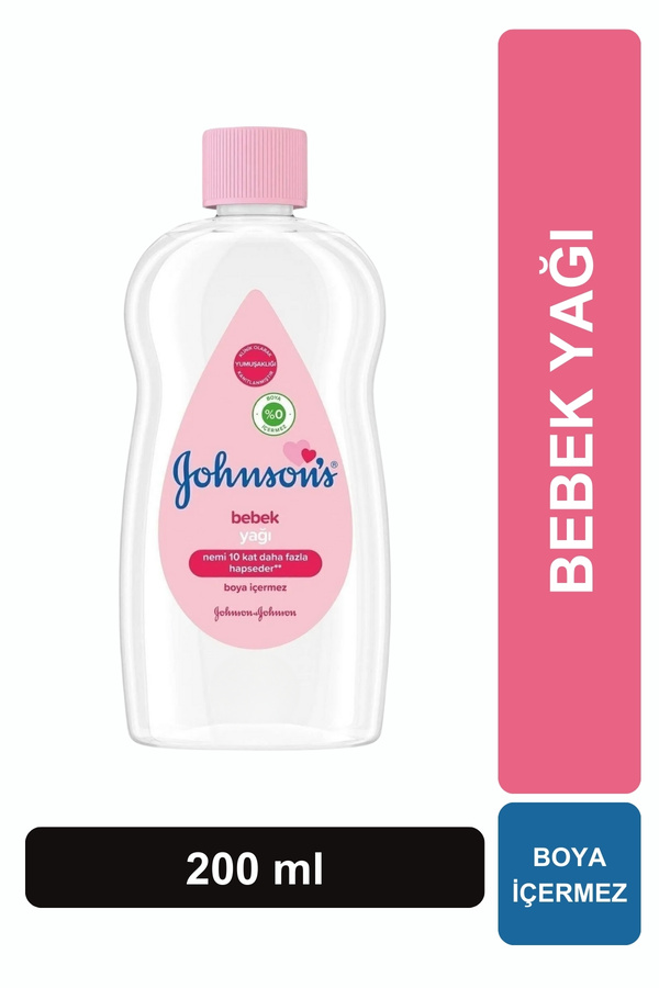 Johnson's Bebek Yağı 200 ml