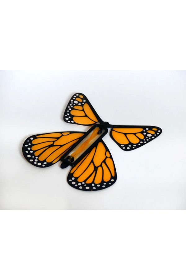 3d model s-Wind-Up Flying Butterfly – 3D Printing Surprise Toy 1