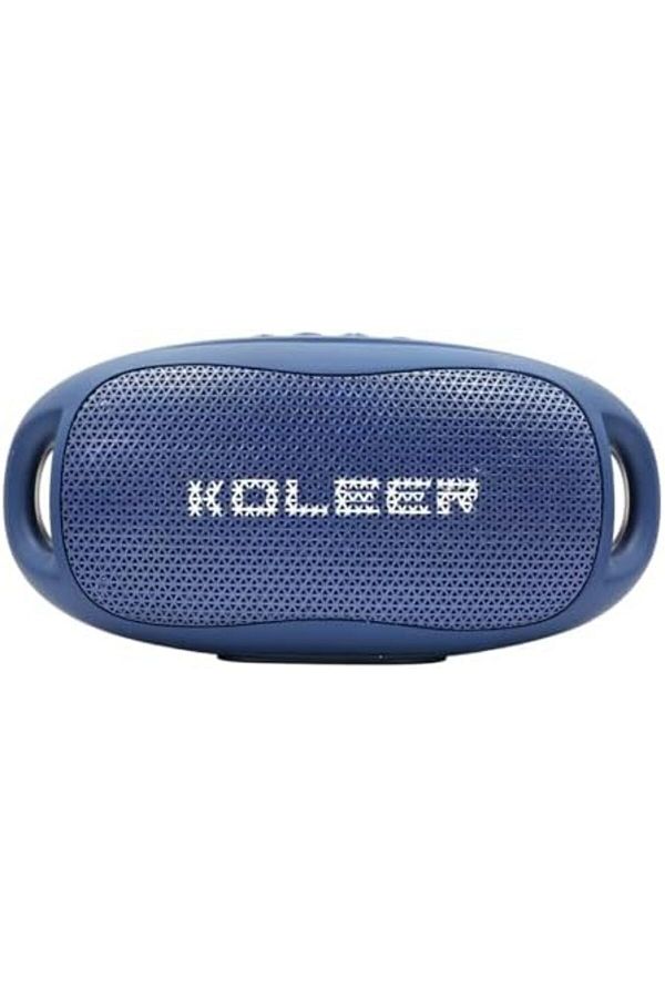 KOLEER-Heatz Zs24 Sound Lite Pro Bluetooth Speaker - 12w Output, Tws, Led Light, Usb, Tf, Aux Compatible 1
