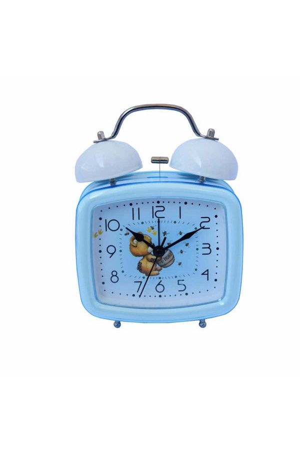 PUFO-Ceas deșteptător pentru copii Joy, cu buton de iluminare cu cadran, 16 x 12 cm, model Ursuleț de Pluș 1