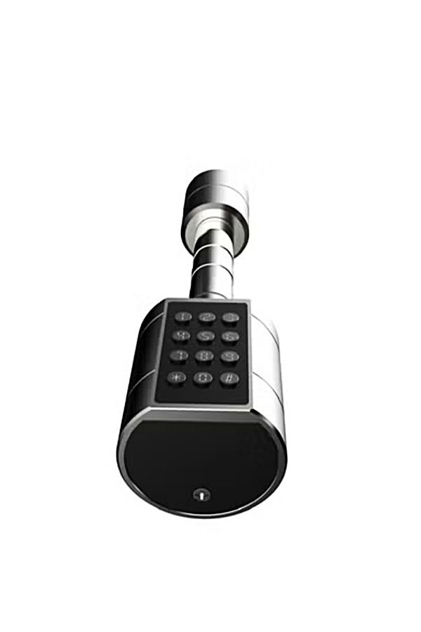 DarTech-Dartek Smart Lock 5 Ways to Unlock with Fingerprint and Keypad Fits Any Door Global Version Home System Silver 1