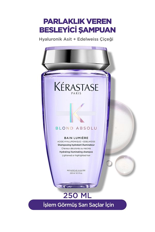 Kerastase-Blond Absolu Bain Lumiere Shampoo with Deeply Moisturizing Agents 250 ml 1