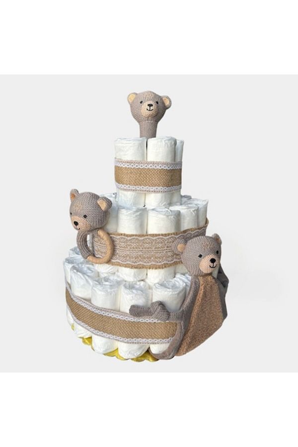 Ziani-Tort din scutece Bear 1