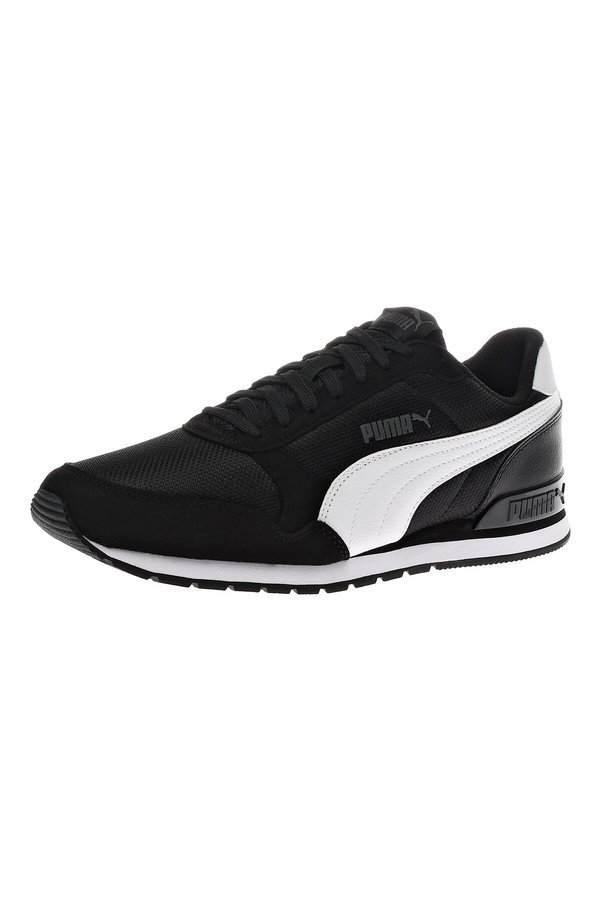 Puma Unisex ST Runner v2 Mesh Trainers Sneakers - Black