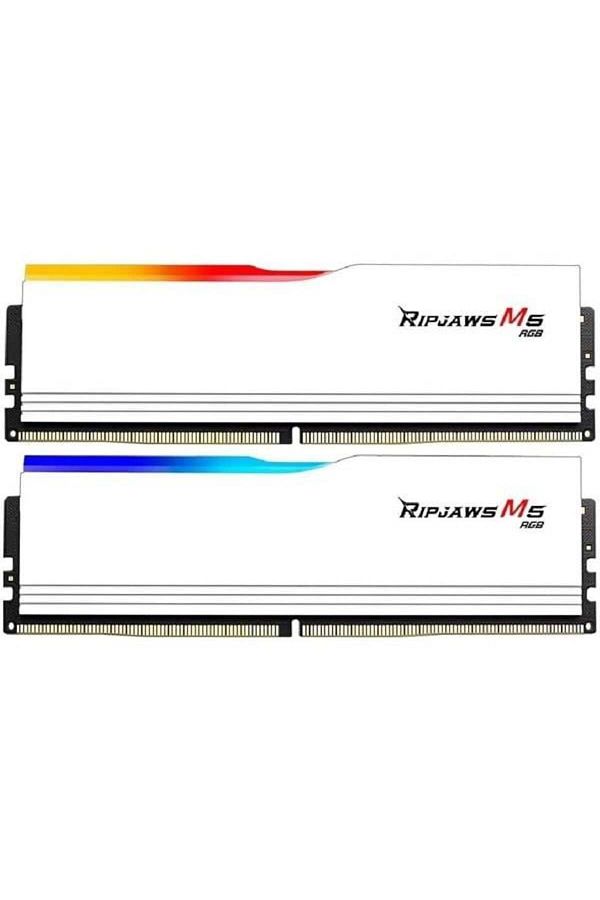 Arey-GSKILL 32GB (2X 16GB) DDR5 6400MHZ CL36 RGB DUAL KIT PC RAM RIPJAWS M5 F5-6400J3648F16GX2-RM5RW BEYA 1