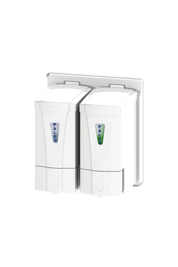 Omnisoft-Plx 3564-0 Mini Dozator de Săpun Dublu 250 ml Alb 1