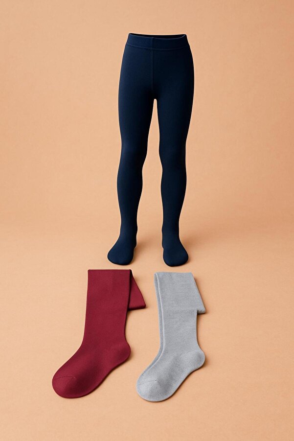 ONURCAN SOCKS 3 LÜ 3 RENK ERKEK Çocuk kilotlu çorap