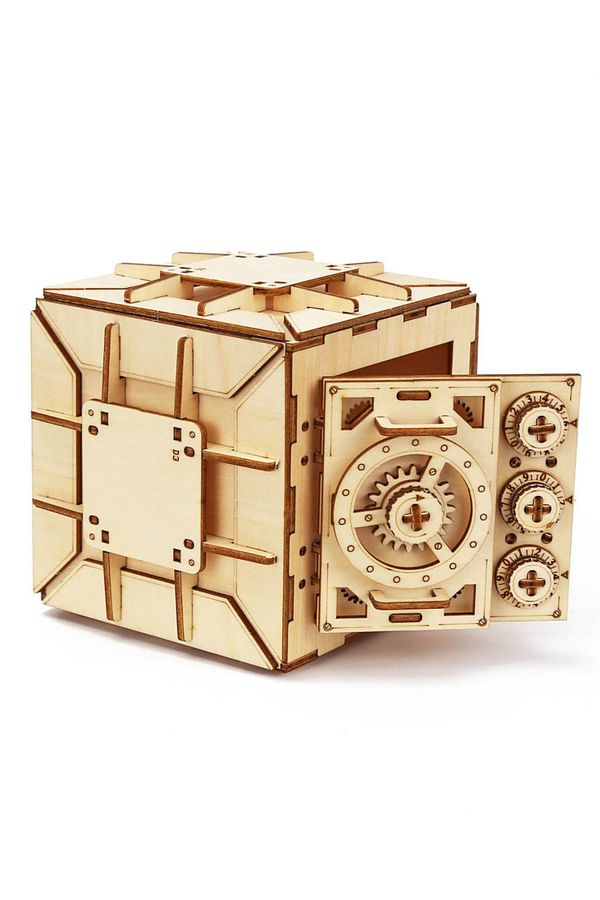 Choice-3D Wooden Puzzle DIY Locker Puzzle Box with Combination Model Kit for Adults and Kids to Build M... 1