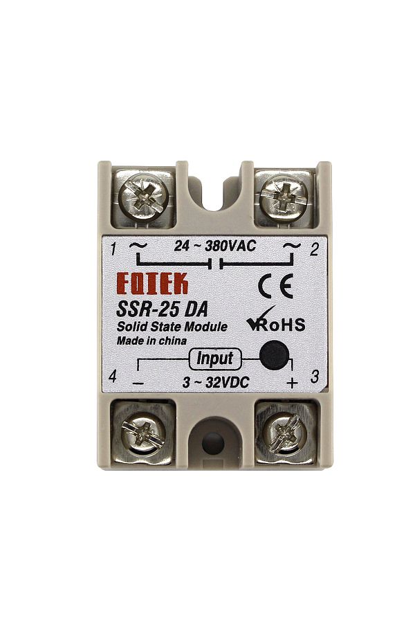 Choice-Ssr-25da Ssr-10da Ssr-25da Ssr-40da 10a 25a 40a Solid State Relay Module 3-32v Input Dc 24-380v Ac O 1