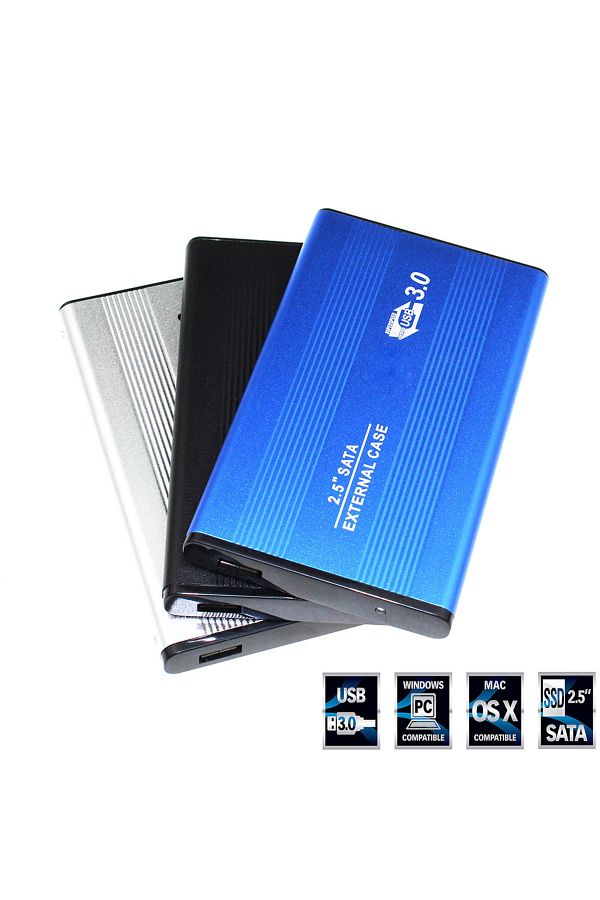 Ninth World-USB 3.0 red 2.5 Inch Notebook SATA HDD Case To Sata USB 3.0 SSD HD Hard Drive Disk External Storage 1