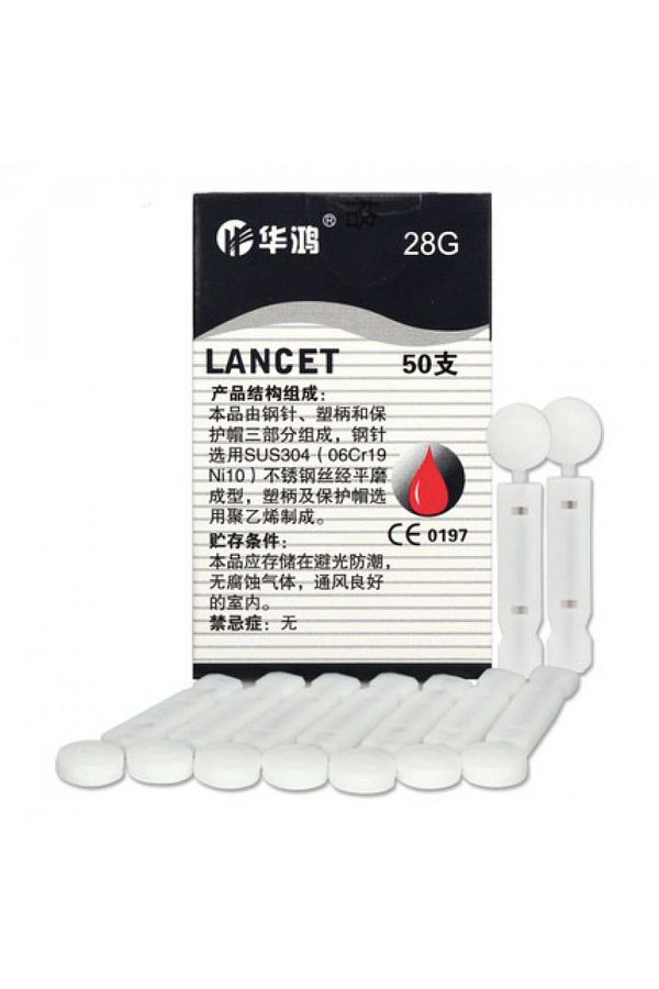 Choice-Flat Blood Lancet Needle Softclix 50's Suitable for Accu chek Performa/Guide/Active/Instant - Rep... 1