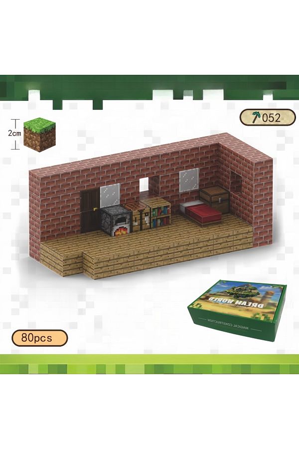 Choice-80pcs 2024 New Creative Magnetic Building Blocks Cube Pixel World Model Set Magnet Creative Diy Chil 1