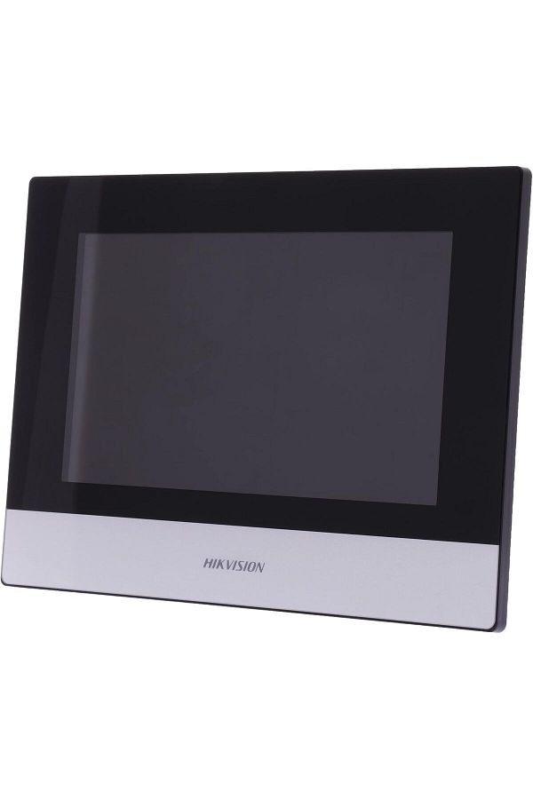 Hikvision-محطة اتصال فيديو داخلية للشبكة - DS-KH6320-WTE1، شاشة LCD من هيكفيجن بدقة 1024×600 متعددة التركيز 1