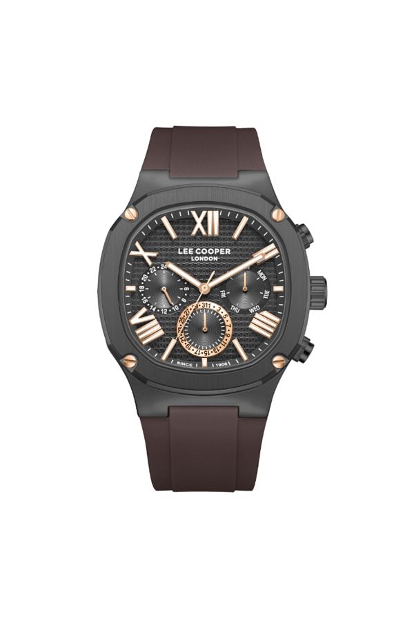 Lee Cooper-Lee Cooper Men's Multi Function Grey Dial Watch - LC08150.062 1