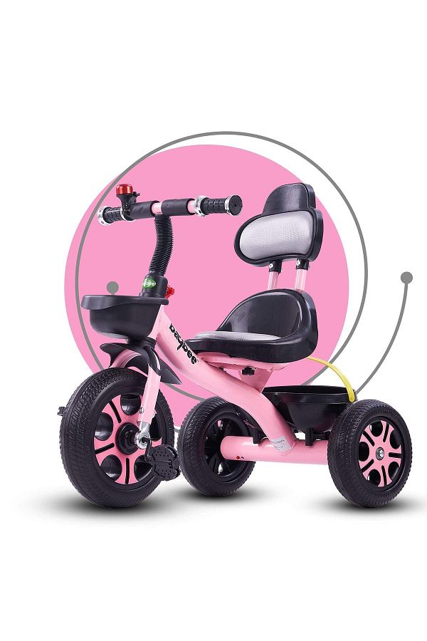 rexa-Tricycle for Kids, Smart Plug & Play Kids Cycle with Eva Wheels, High Backrest, 1