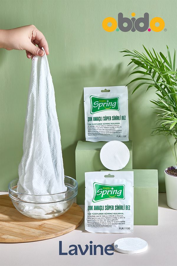 obido-Multi-Purpose Super Magic Tablet Cloth Wash Use 4XL Large Size Use with Water Effect 50X70 1
