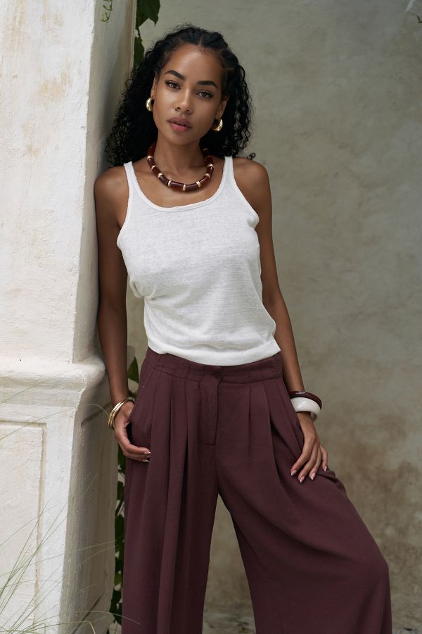BOHEMAİ-Salnor Basic Ecru Crop 1
