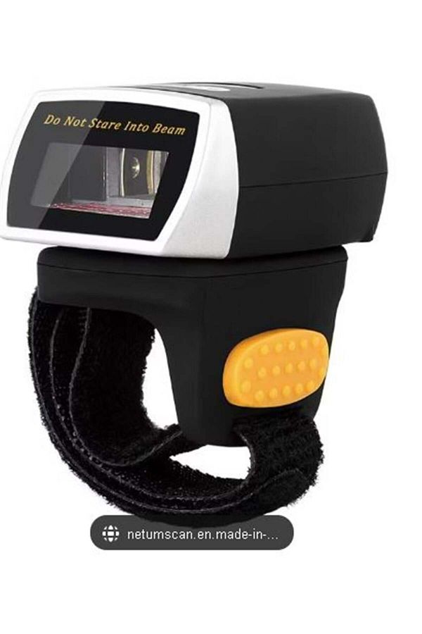 PERKON-R2L 2D Qr Code Ring Wireless 2.4Ghz Bluetooth Barcode Scanner 1
