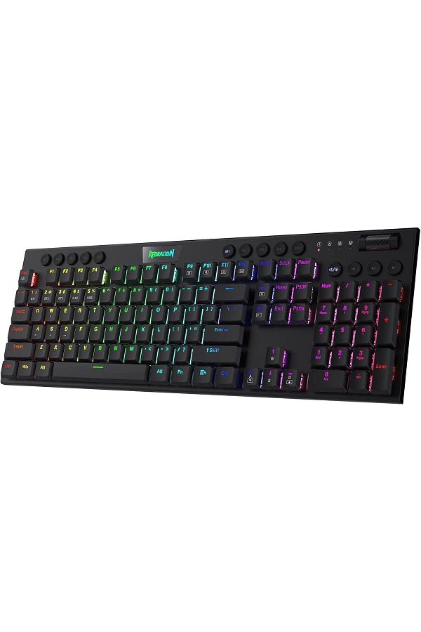REDRAGON-Wireless Mechanical Keyboard K618 Horus RGB Lighting by Redragon 1