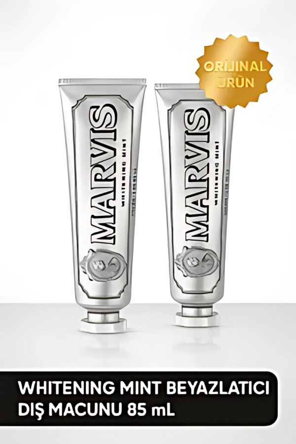 Marvis-Whitening Mint Toothpaste - 85 ml X 2 Pieces, Advantageous Set 1