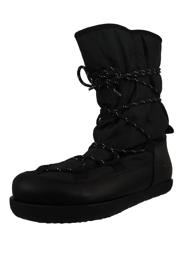 ART-Damen Winterstiefel Stiefel Rhodes 1913 Schwarz Black Leder Und Textil 1