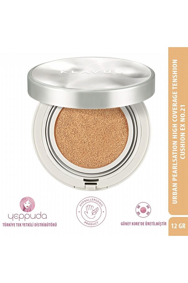 Klavuu-High Coverage, Long-Lasting Semi-Matte Finish Foundation No.21 Spf50+Pa++++ High Coverage 1