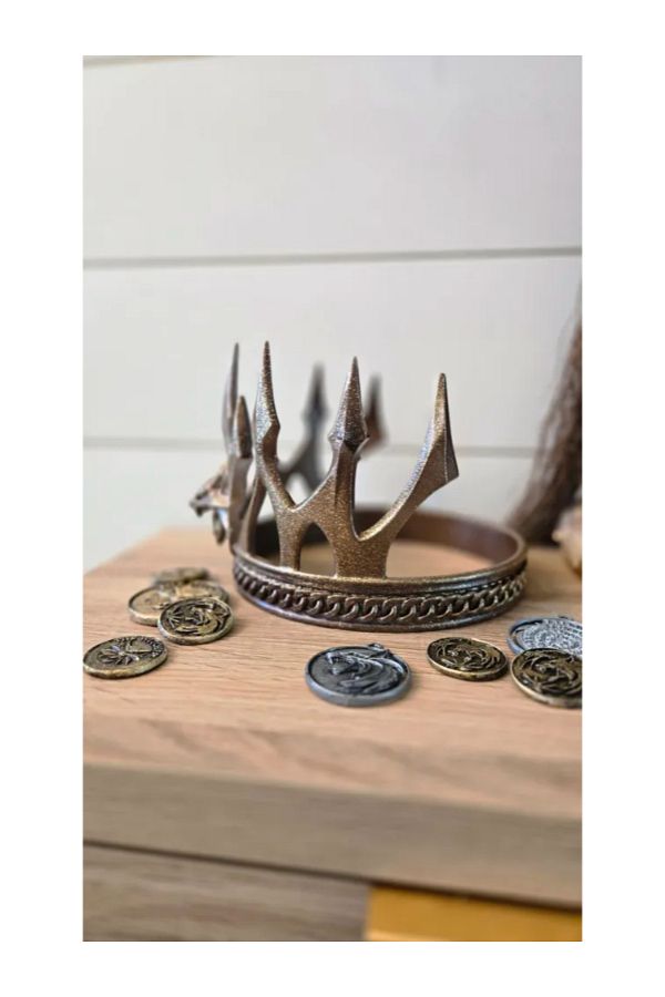 3d model s-Witcher Themed King's Crown – 3D Printing Collectible Accessory 1