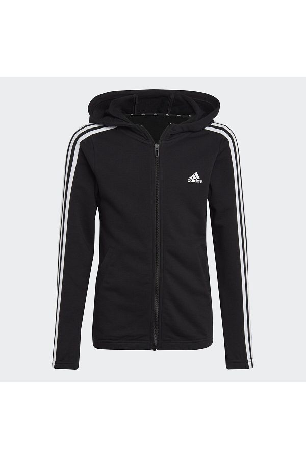 adidas-Essentials Francais 3-Cord Hooded Terry Top 1