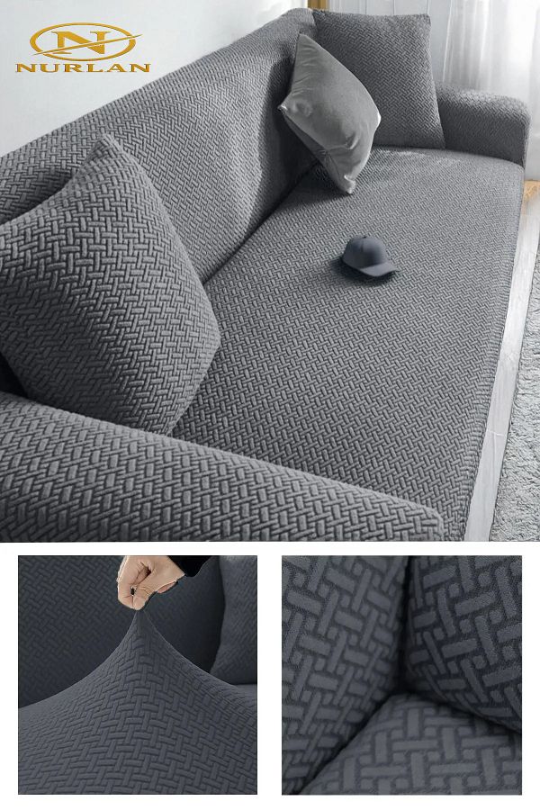 nurlan-Tula Pattern Sofa Cover Elastic Non-Slip 3 Seater Sofa Bed Sofa Cover 1 Piece 1