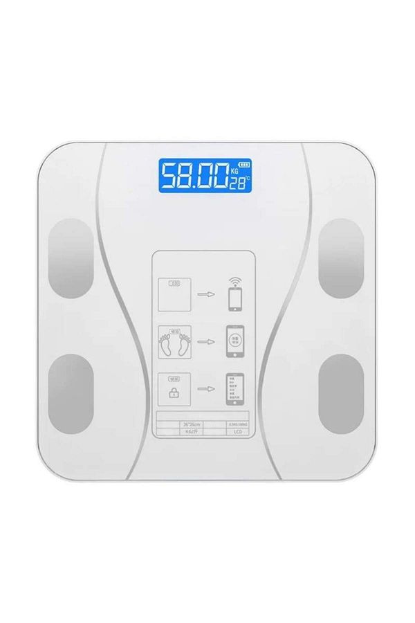 SIKS-Electronic Scale, Smart Application, Illuminated Digital Screen, Supports Max 180 Kg 1