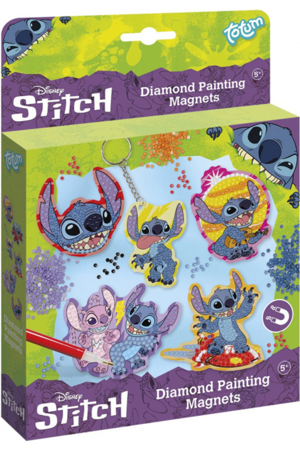 Totum-DIY Set Create Magnets, Diamond Painting, Lilo And Stitch 1