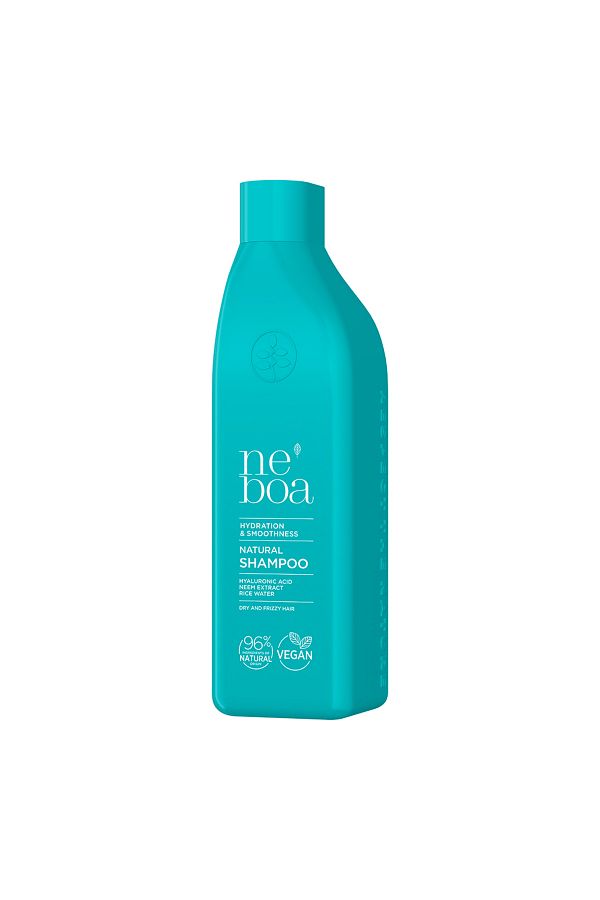 NEBOARD-Șampon hidratant natural pentru păr, hidratare și netezime, Neboa, 300 ml 1