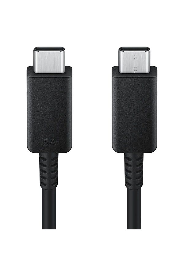 Samsung-Samsung data cable, USB Type-C & USB Type-C, length 1.8 m, max. 5A USB 2.0, Black 1